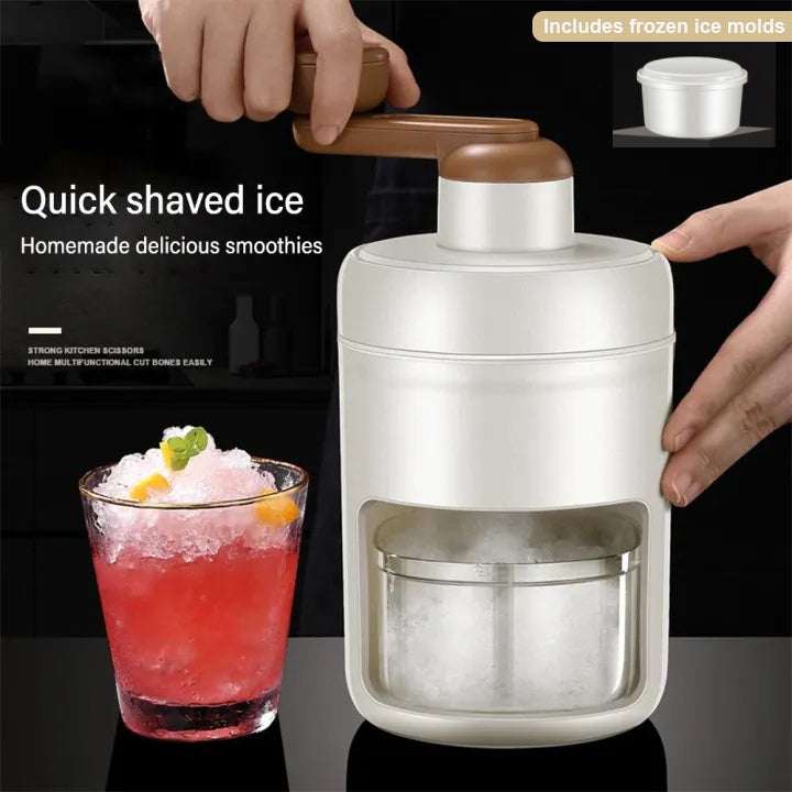 Mini Household Hand-cranked Ice Maker