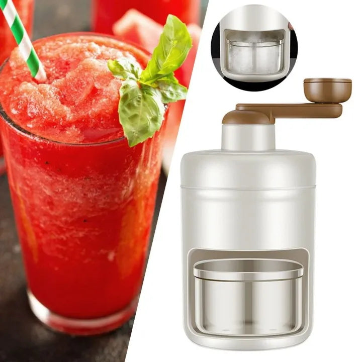 Mini Household Hand-cranked Ice Maker
