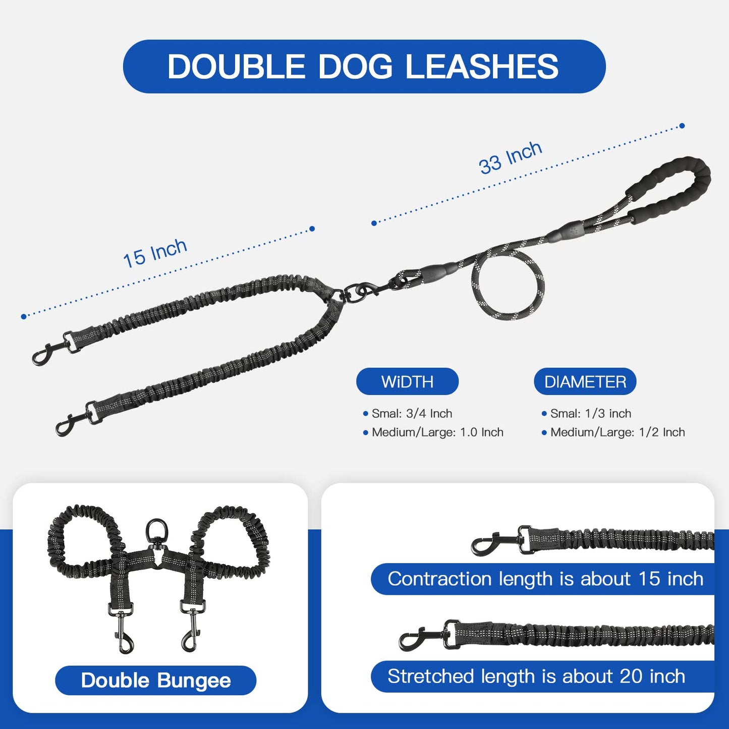 Dual Dog No Tangle Leash