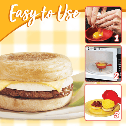 Cuiseur à œufs pour micro-ondes EggWich