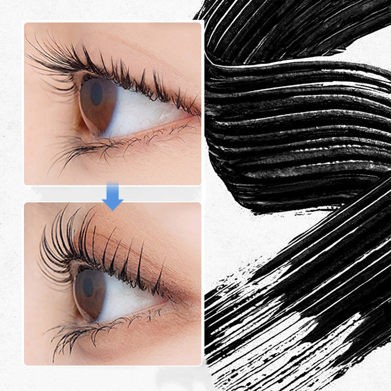 Mascara 3D Curling Metal Wand - Waterproof & Long-Lasting