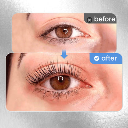 Mascara 3D Curling Metal Wand - Waterproof & Long-Lasting