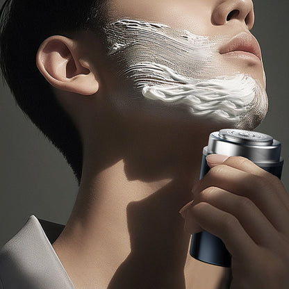Mini Waterproof Electric Shaver for Men