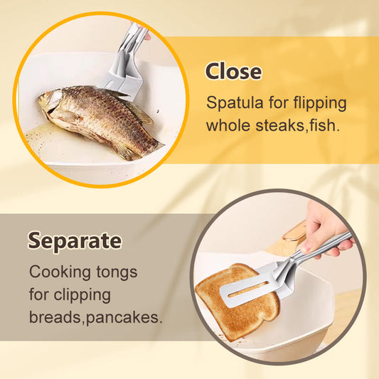 304 Stainless Steel Multifunctional Fish Spatula Clip