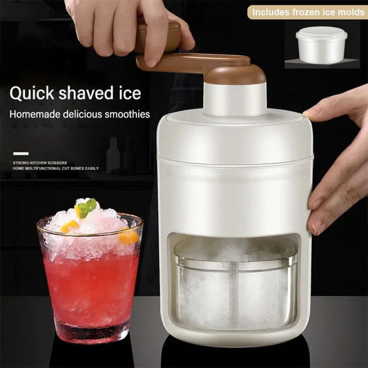 Mini Household Hand-cranked Ice Maker