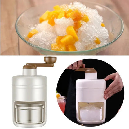 Mini Household Hand-cranked Ice Maker