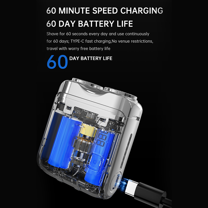 Portable Mini Electric Shaver for Men