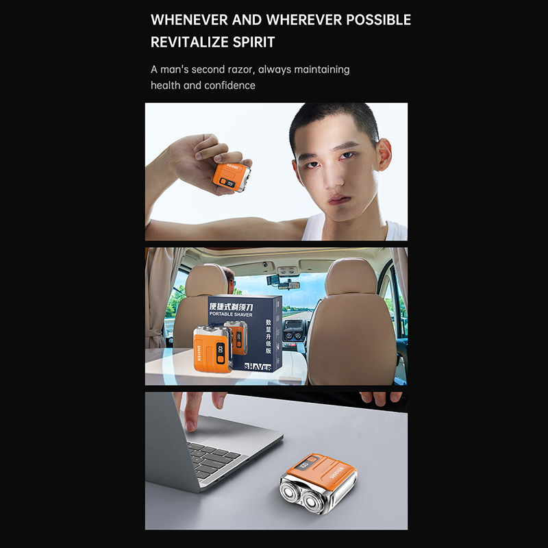 Portable Mini Electric Shaver for Men