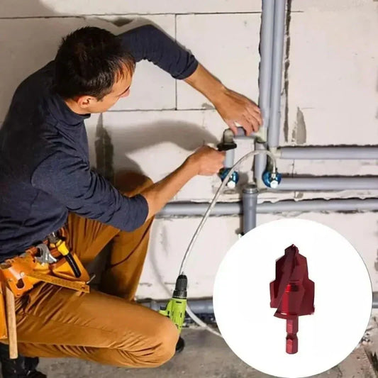 Spiral Lifting Pipe Repair Stepped Drill Bit