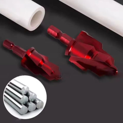 Spiral Lifting Pipe Repair Stepped Drill Bit